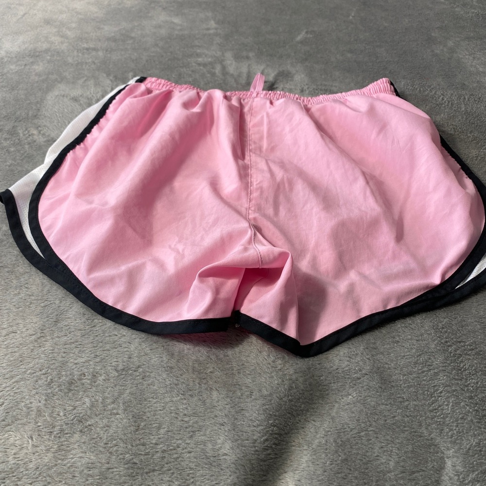 Nike Shorts Women S Pink Tempo Fit Dry Running Mesh Trim Athletic Activewear